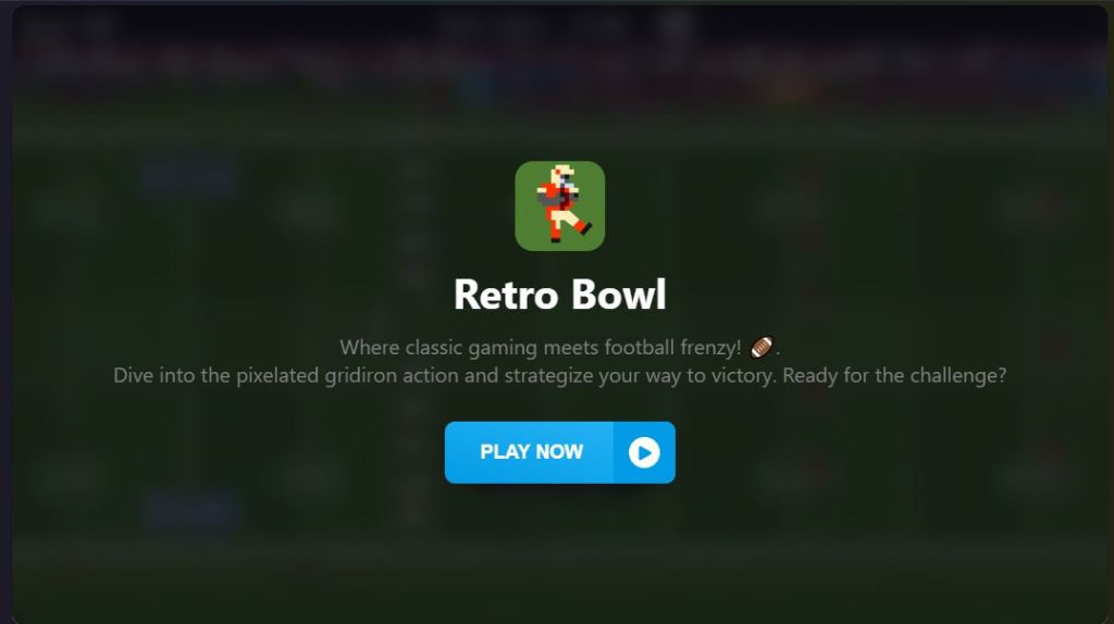 retro bowl unblocked