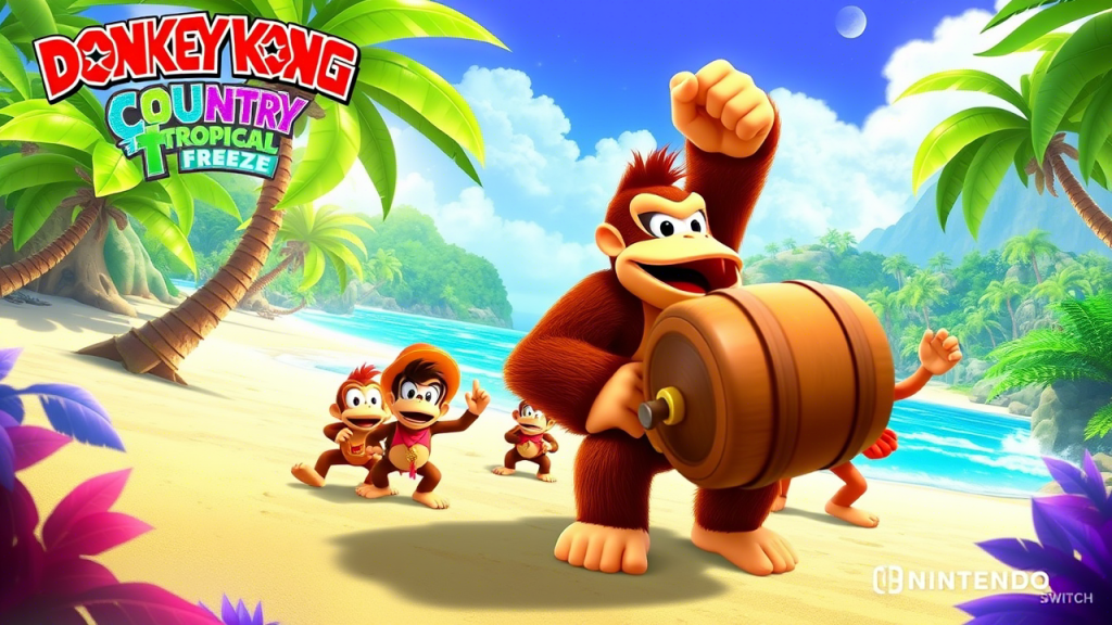 Donkey Kong Country: Tropical Freeze (Switch Version)